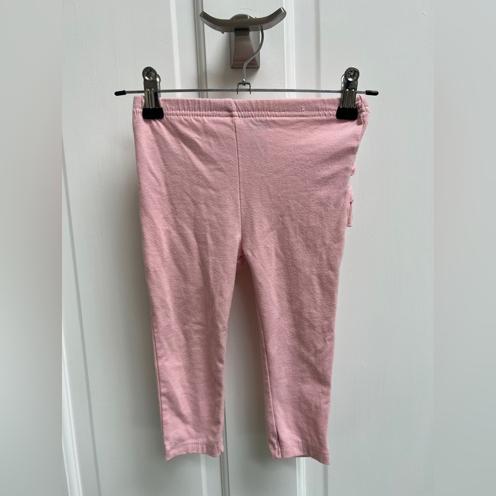 Garanimals 18M Light Pink Frill Butt Stretchy Leggings Pants